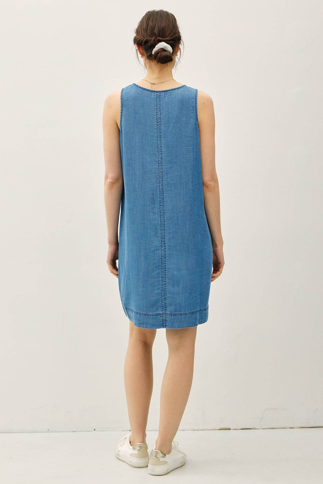 Be Cool | Denim look tencel tank dress