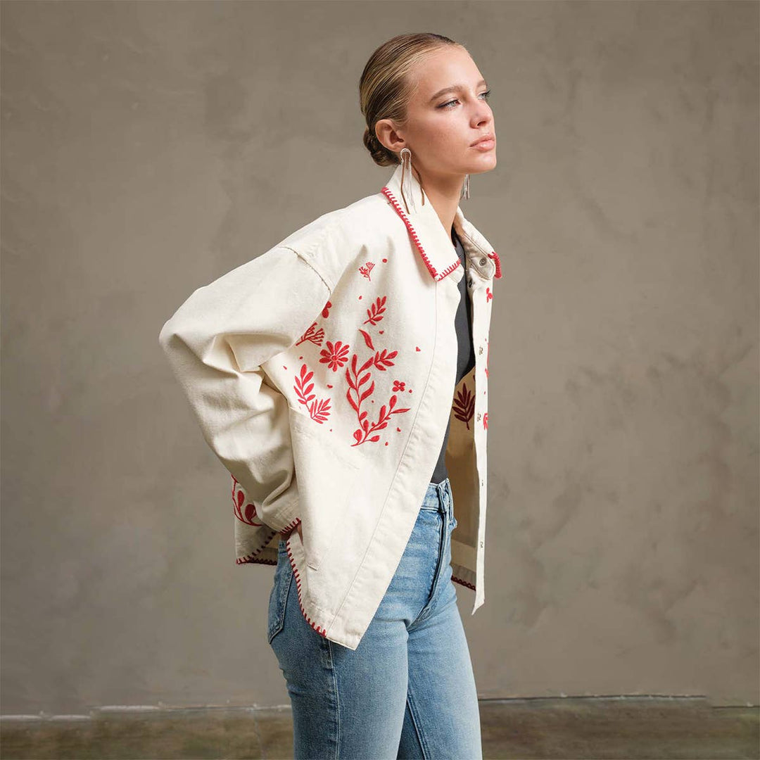 Raisonnel | Embroidered Folk Jacket