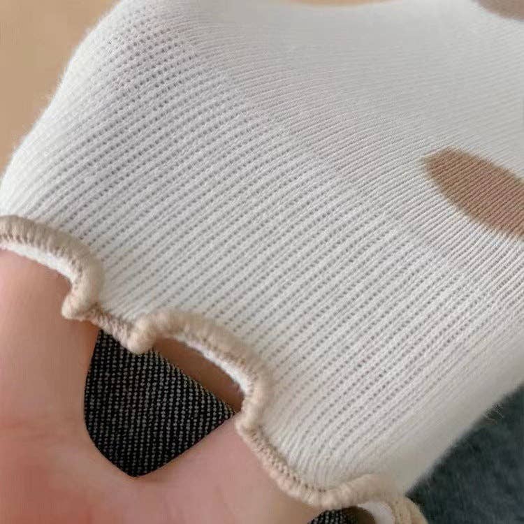 Sweetkama | Ladies Everyday Polka Dot Knit Socks
