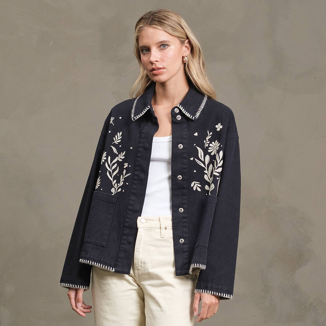 Raisonnel | Embroidered Folk Jacket