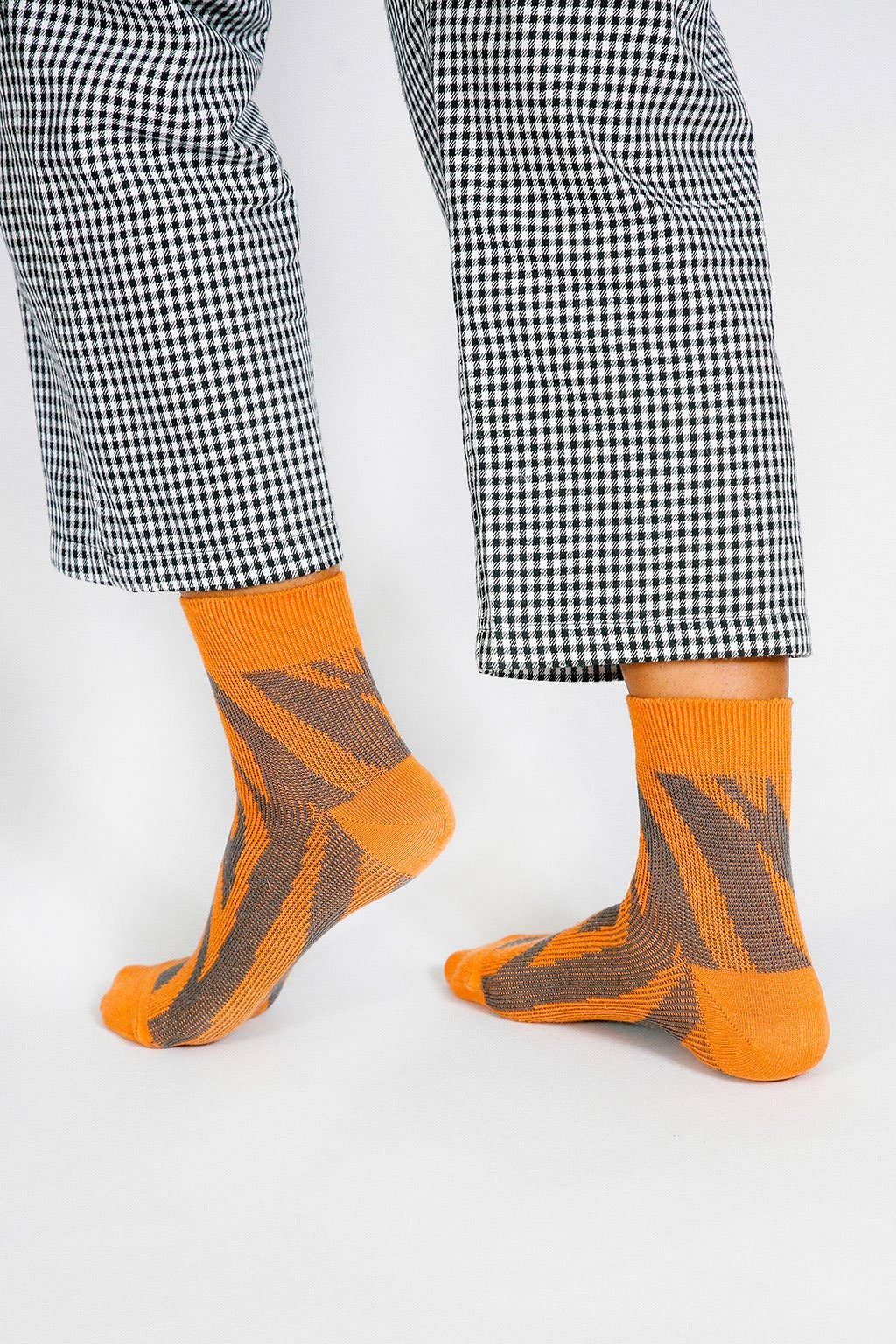 Tailored Union | Zebra Knit Ankle Sock