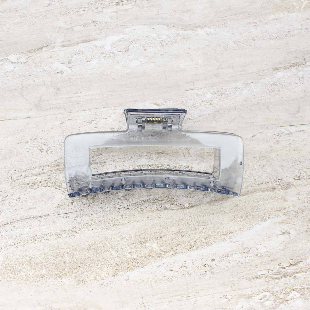 Tiepology | Jumbo Size 5 Inch Solid Long Square  Hair Clip