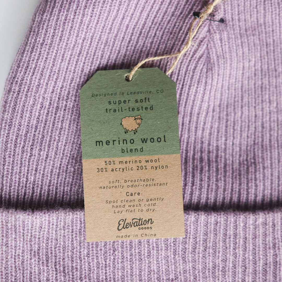 Elevation Goods | Merino Wool Mountain Beanie