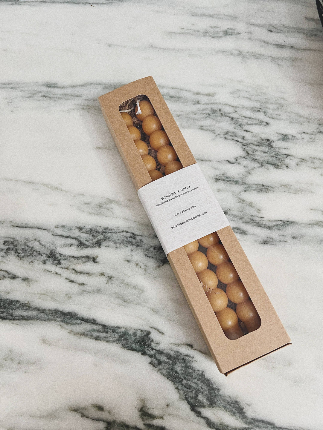 Whiskey + Wine | Bauble Taper Candle No.2 