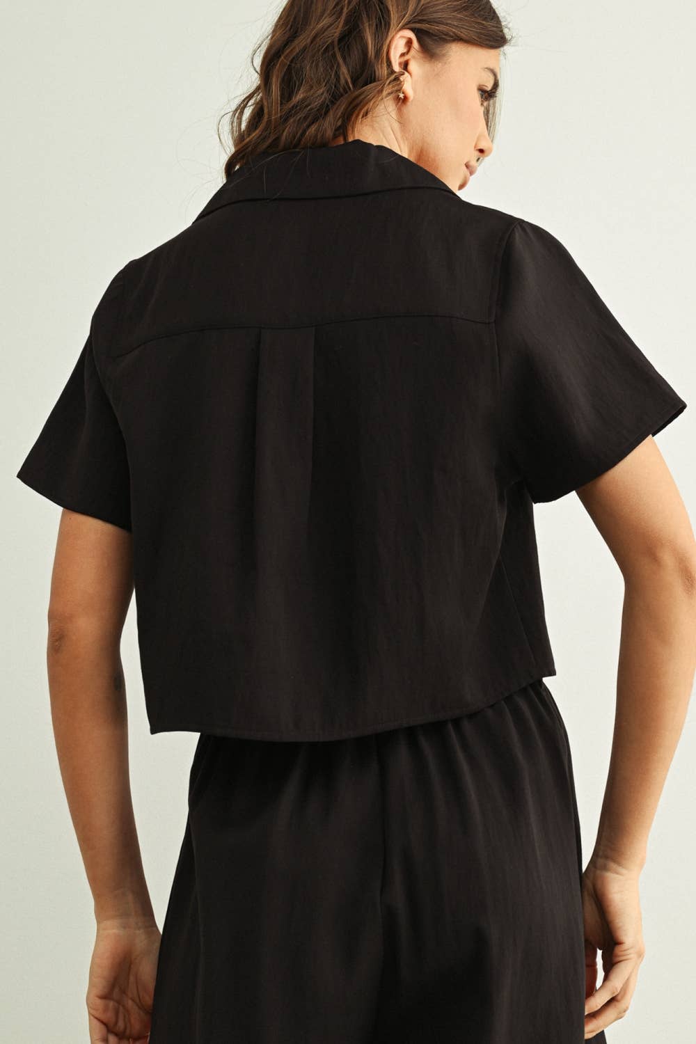 Miou Muse | Soft Rayon Button Front top