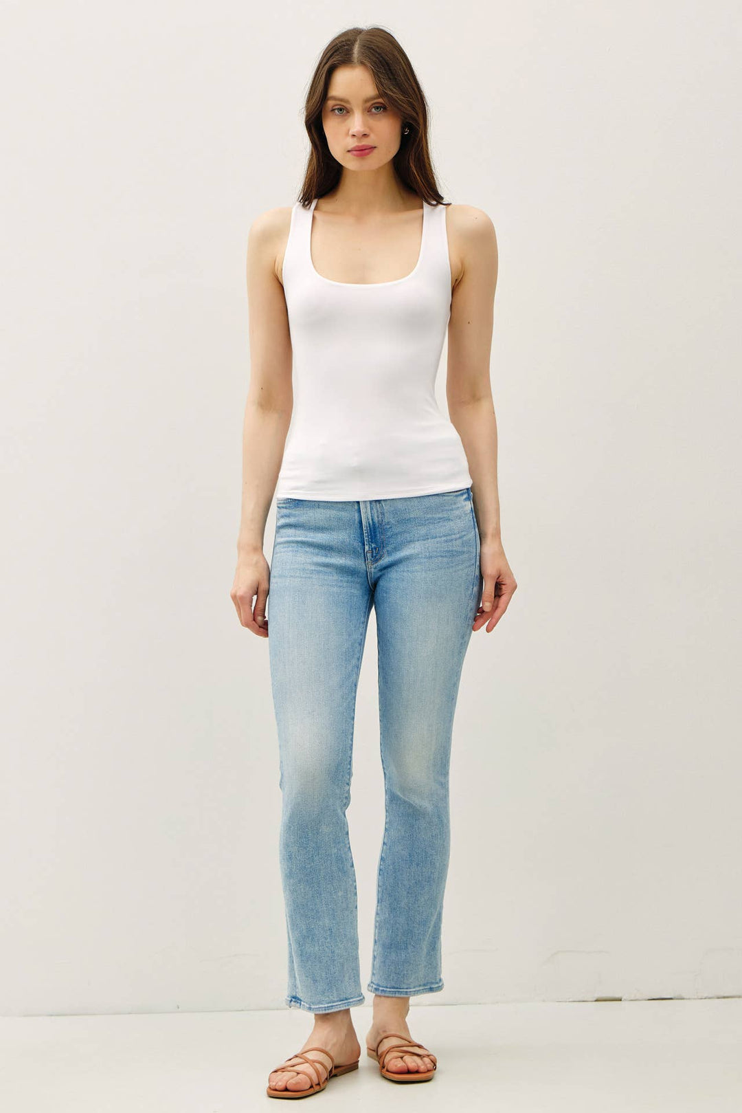 Be Cool | Basic Square Neck Tank