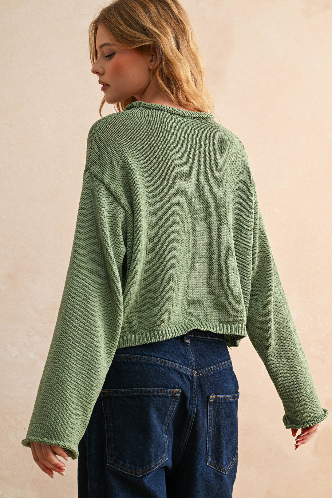 Miou Muse |Light Weight Button Front Cardigan