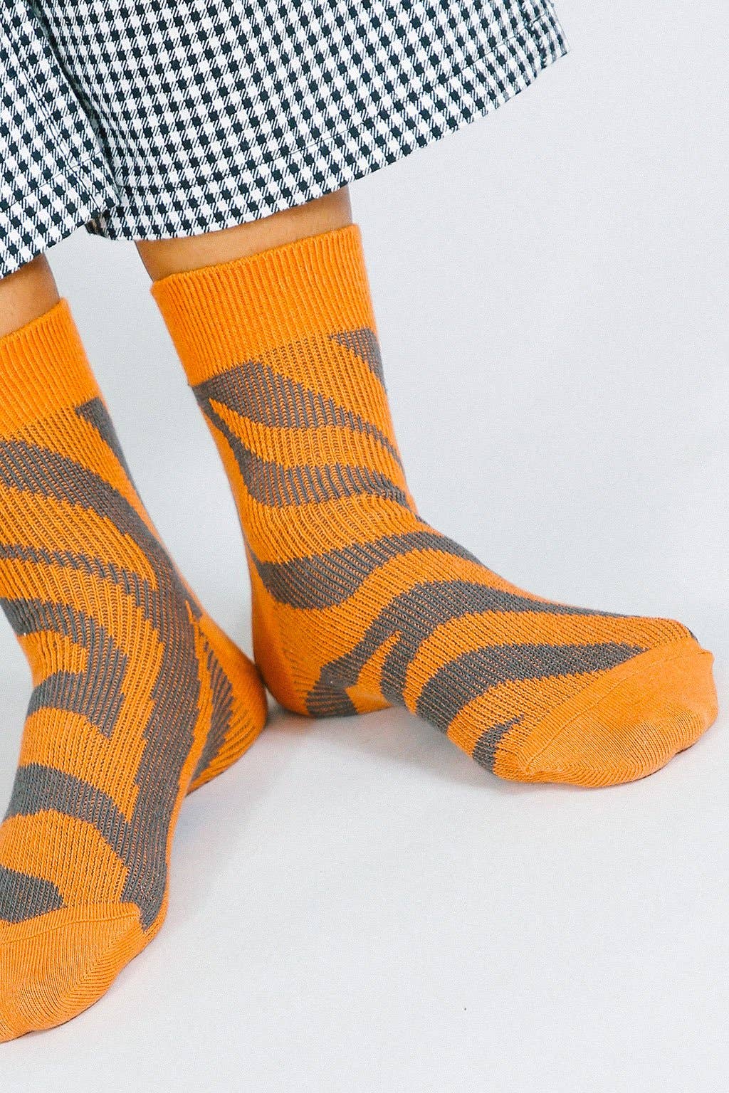 Tailored Union | Zebra Knit Ankle Sock