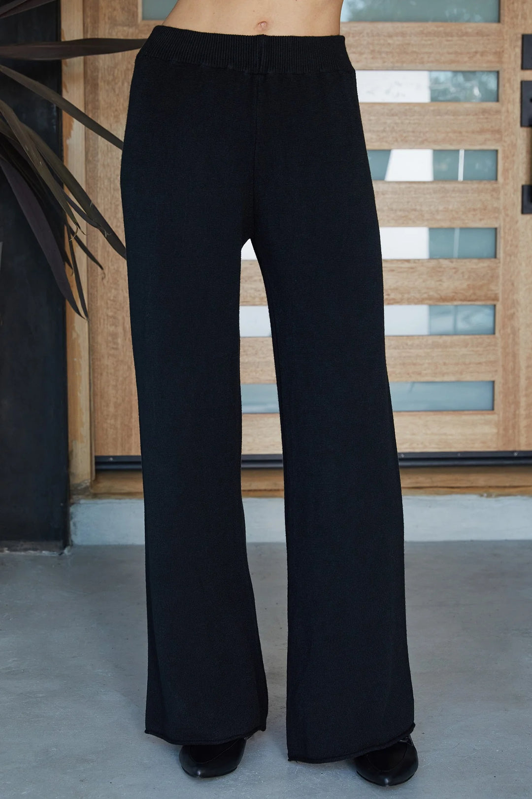 Milio Milano | Italian Viscose Knit Flare Pants