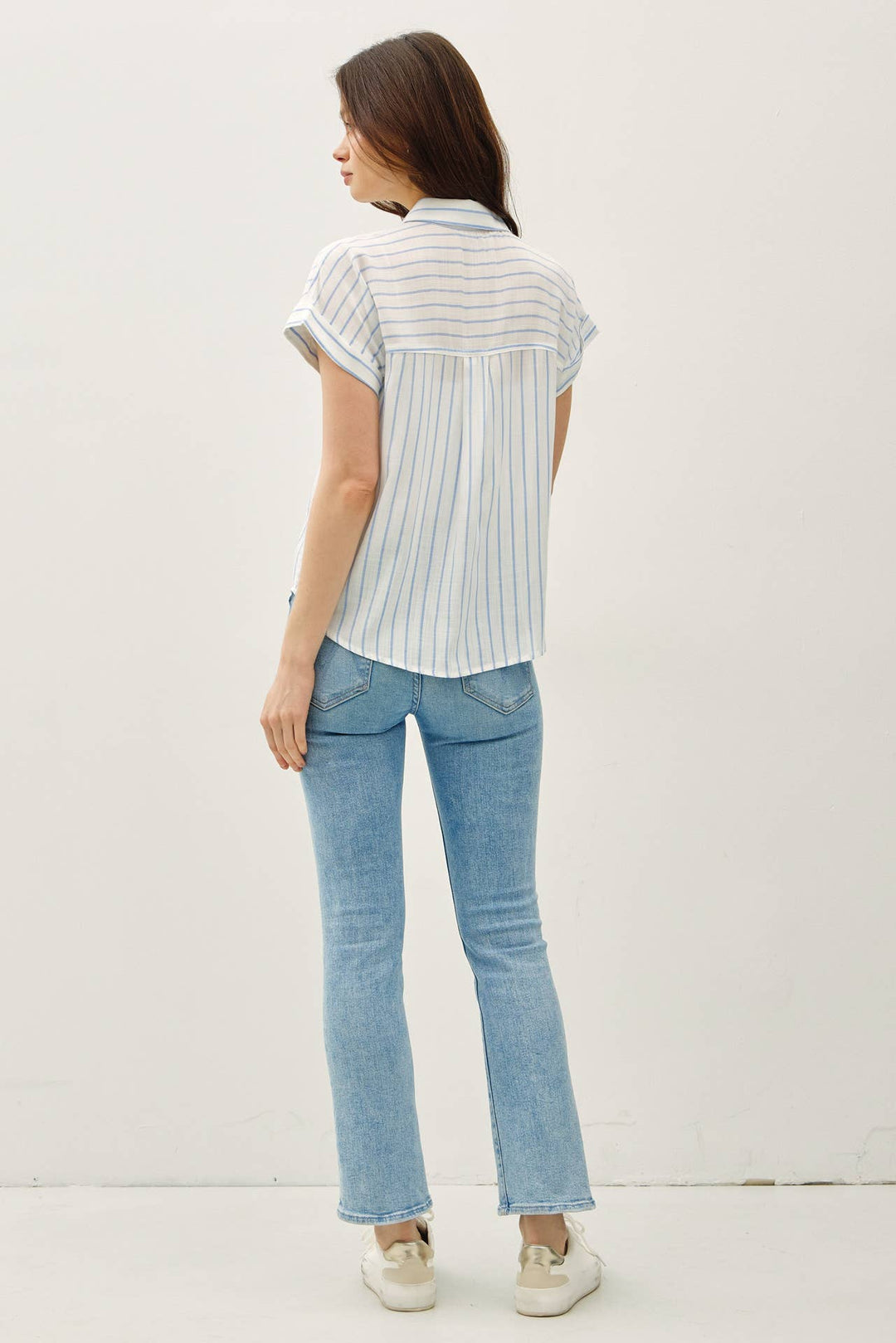 Be Cool | Short Sleeve Striped Shirt