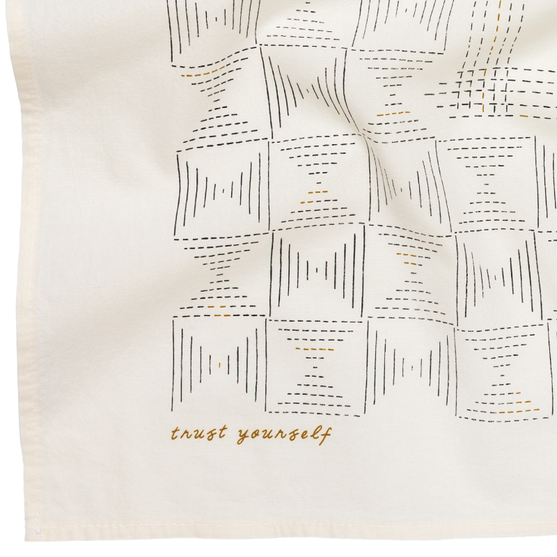 Jenni Earle | "trust yourself" heritage bandana 