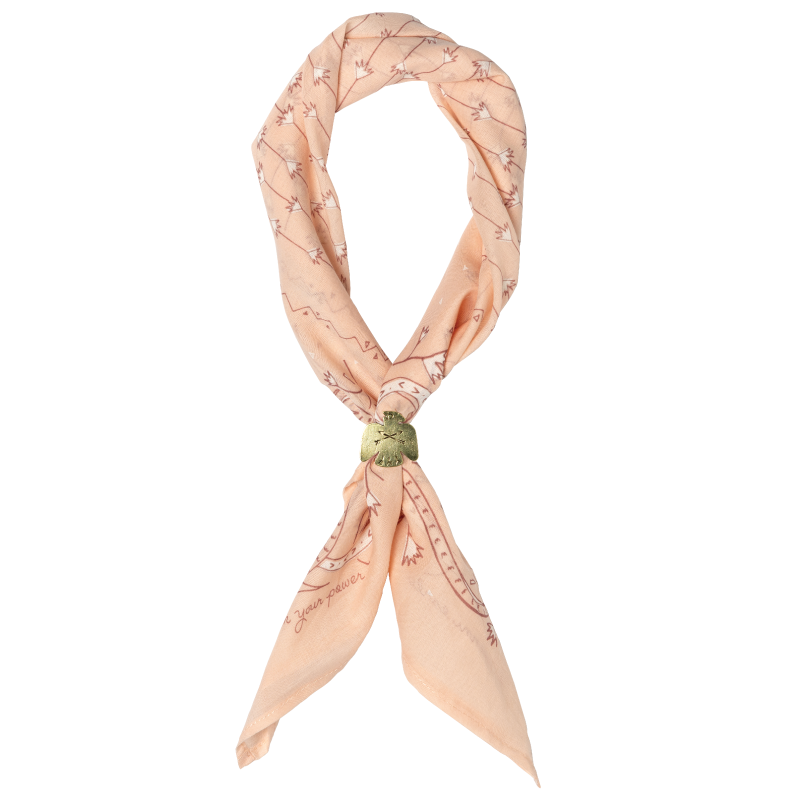 Jenni Earle | "own your power" White Bandana