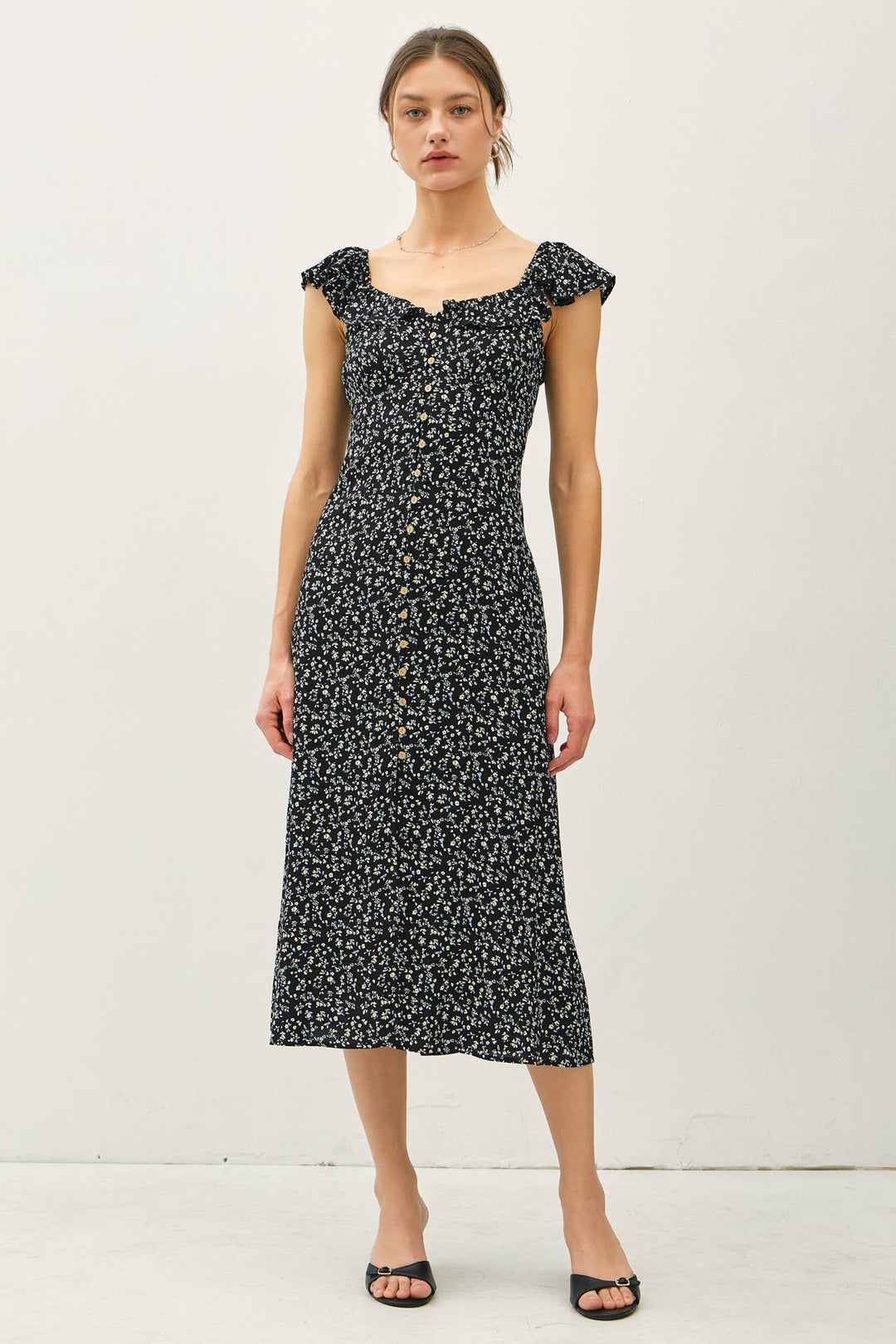 Be Cool | Floral Print Maxi Dress