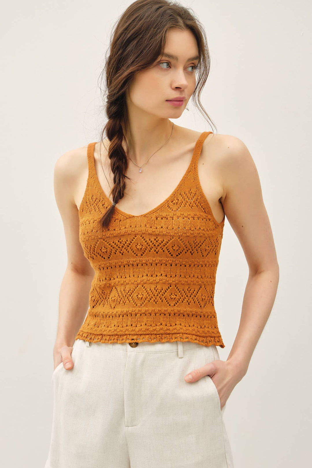 Be Cool | Crochet Knit Tank