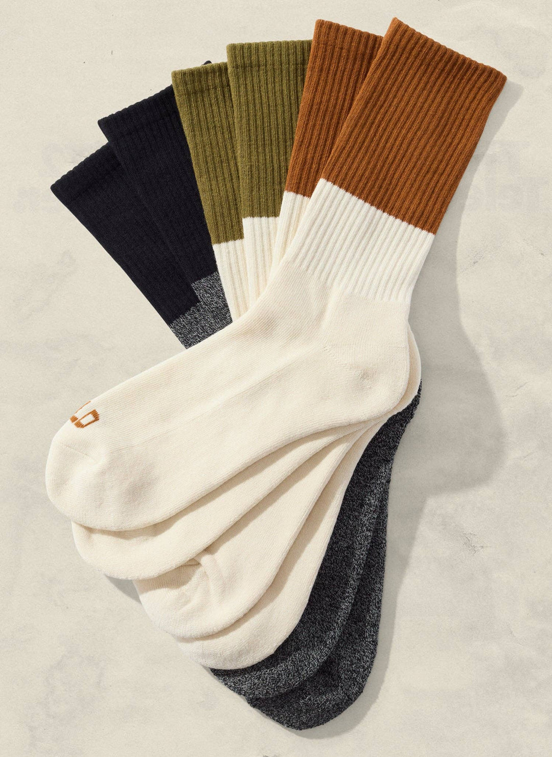 Weld | Color Block Crew Socks