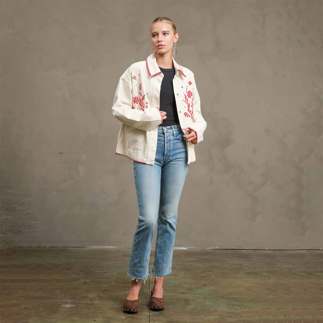 Raisonnel | Embroidered Folk Jacket