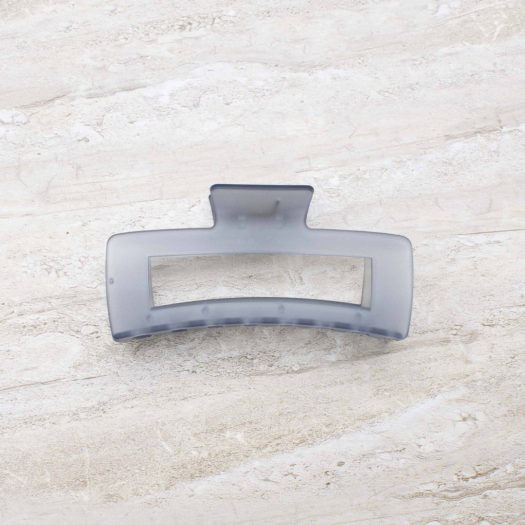 Tiepology | Jumbo Size 5 Inch Solid Long Square  Hair Clip