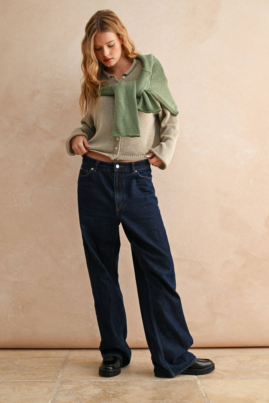 Miou Muse |Light Weight Button Front Cardigan