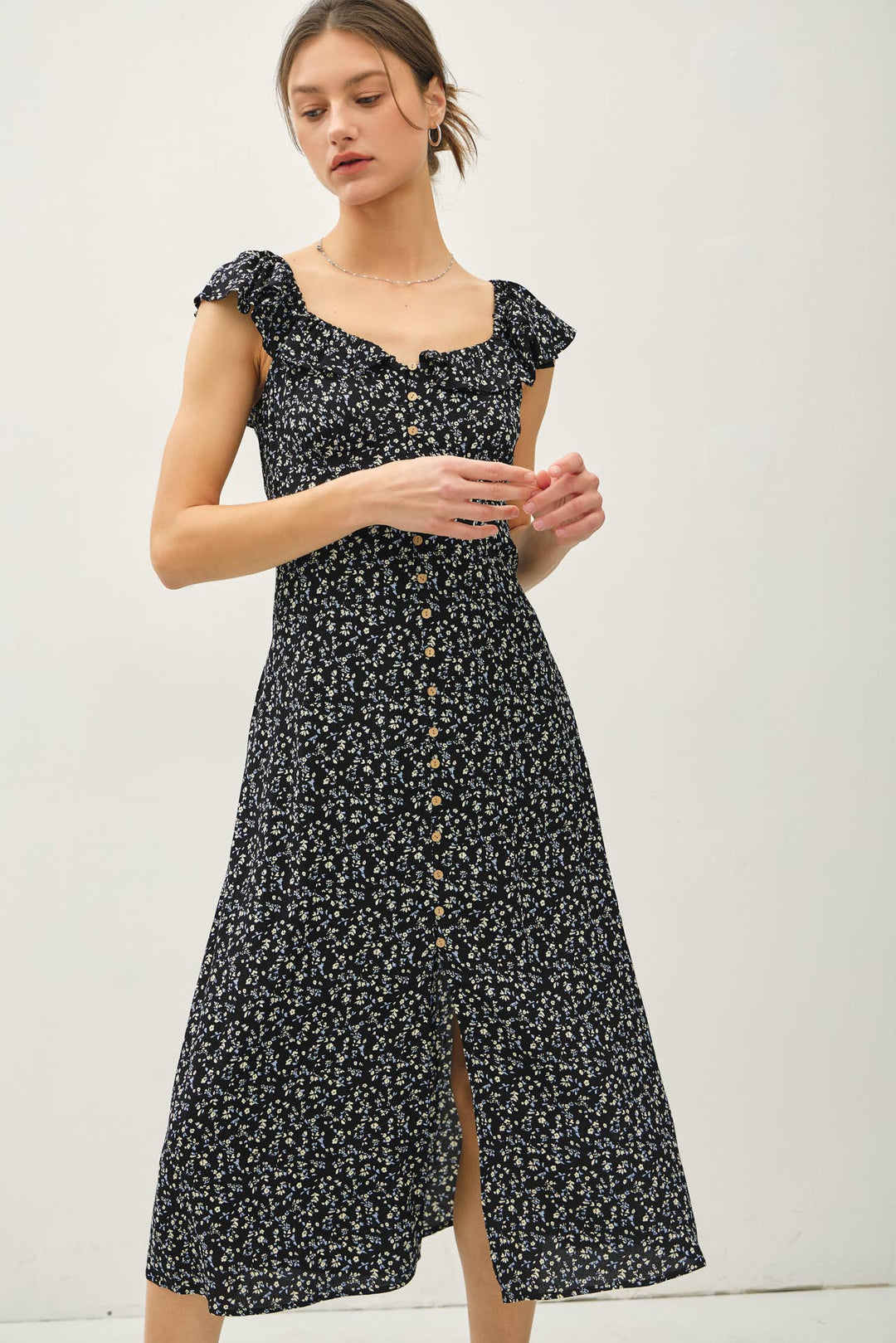 Be Cool | Floral Print Maxi Dress
