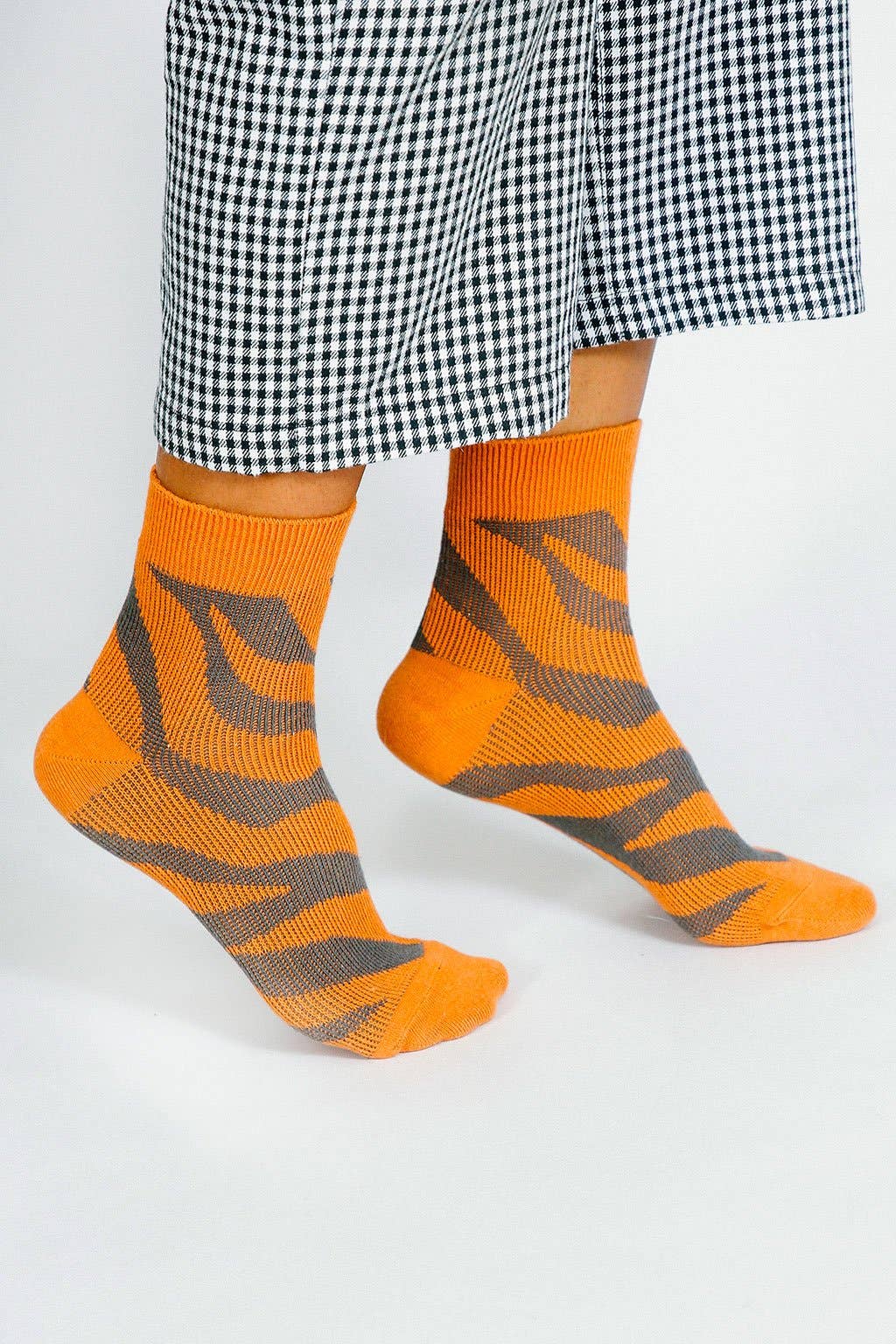 Tailored Union | Zebra Knit Ankle Sock