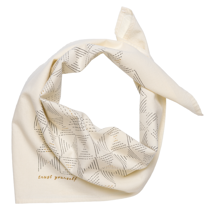 Jenni Earle | "trust yourself" heritage bandana 