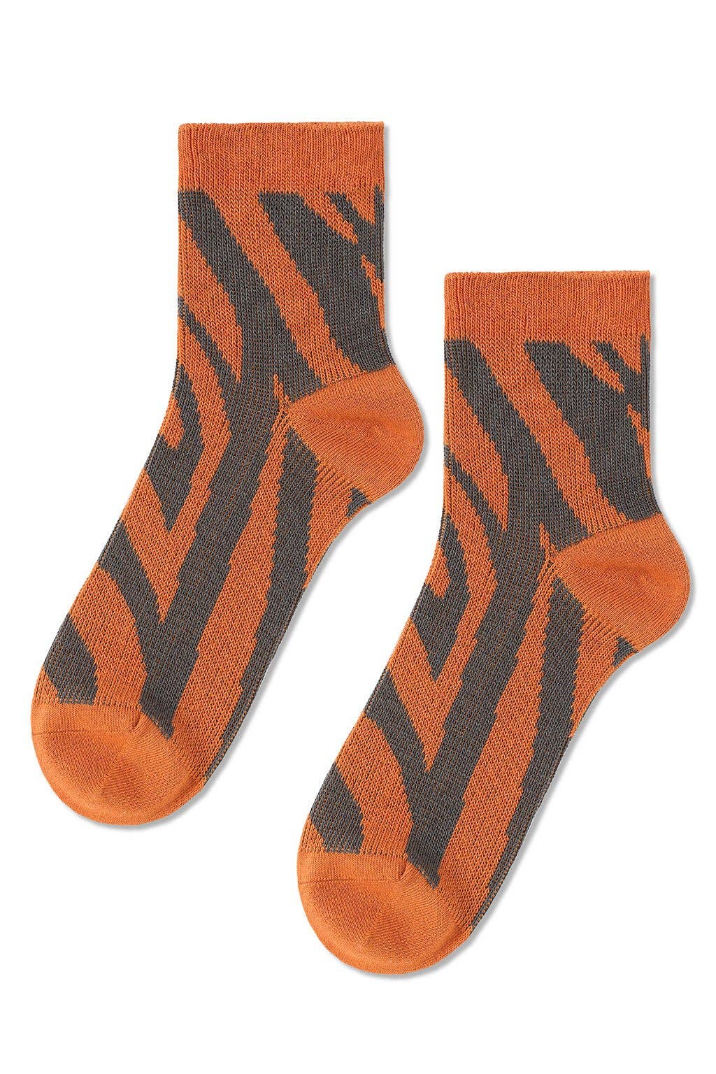 Tailored Union | Zebra Knit Ankle Sock