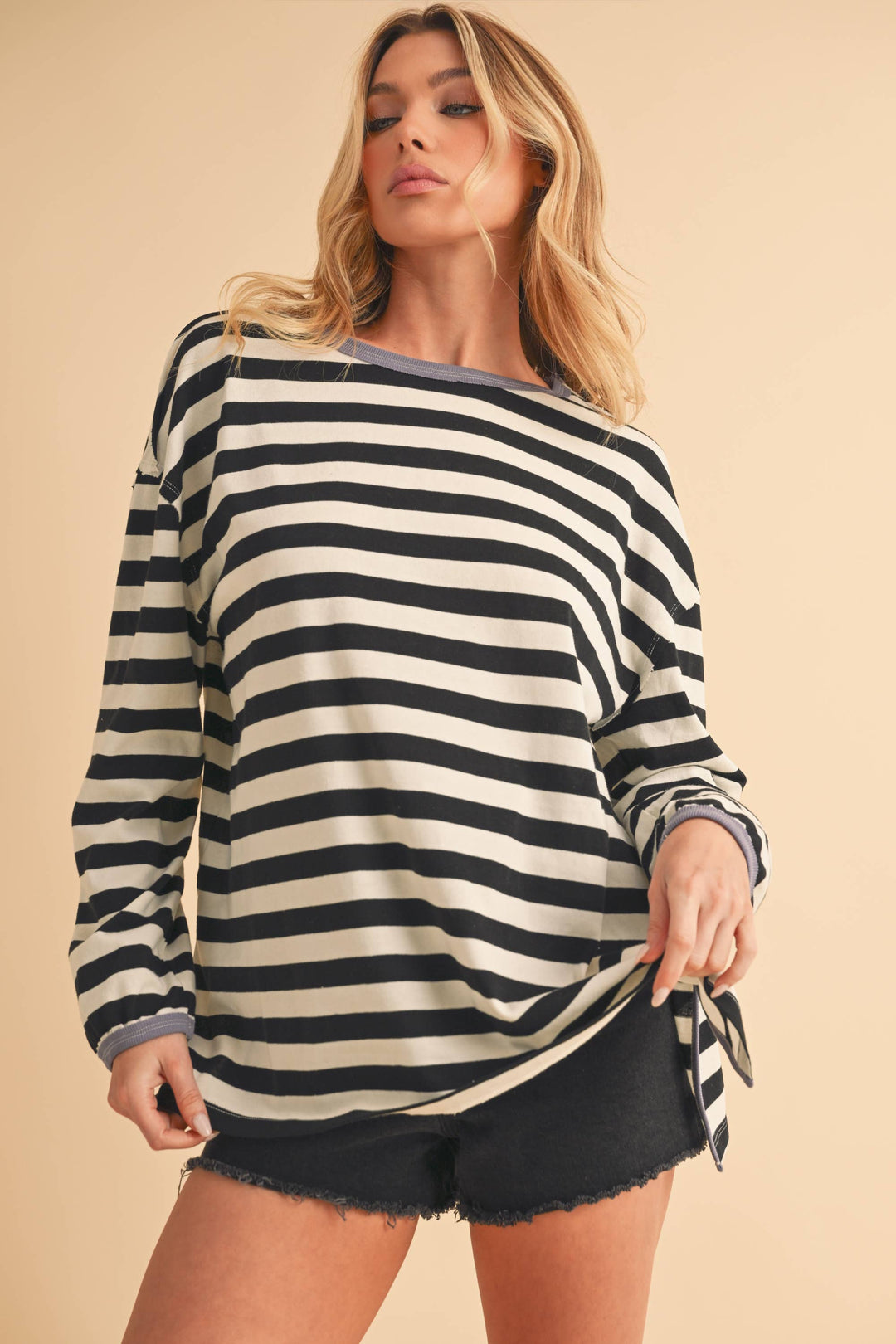 Aemi and Co | Onida Stripe Top