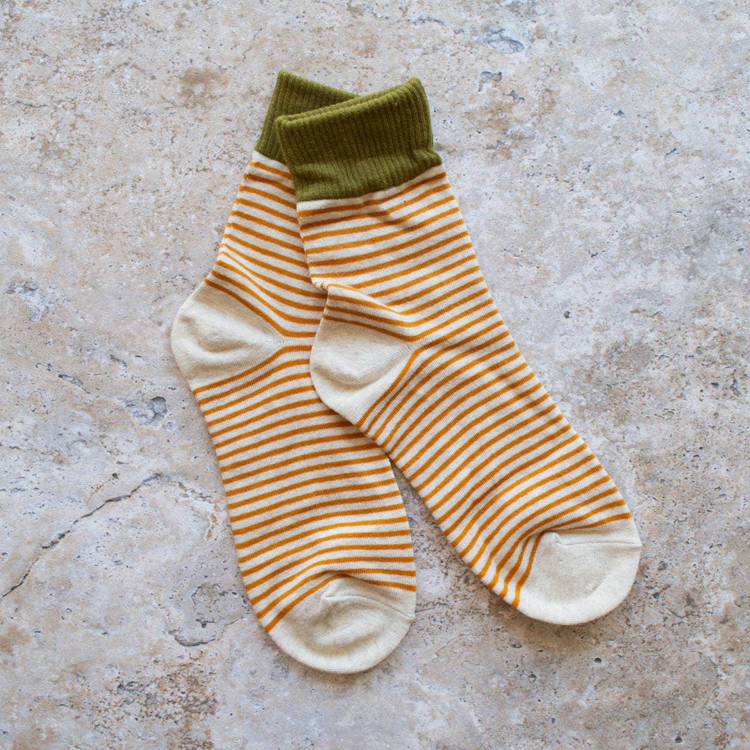 Tiepology | 2 Tone Stripe Casual Socks