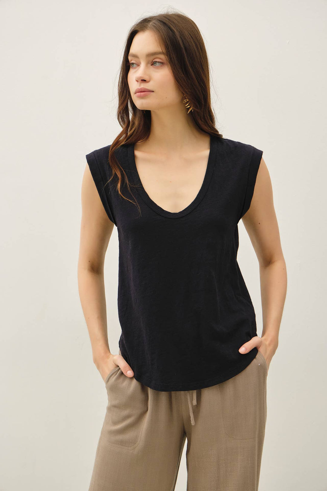 Be Cool | Basic Cap Sleeve Top