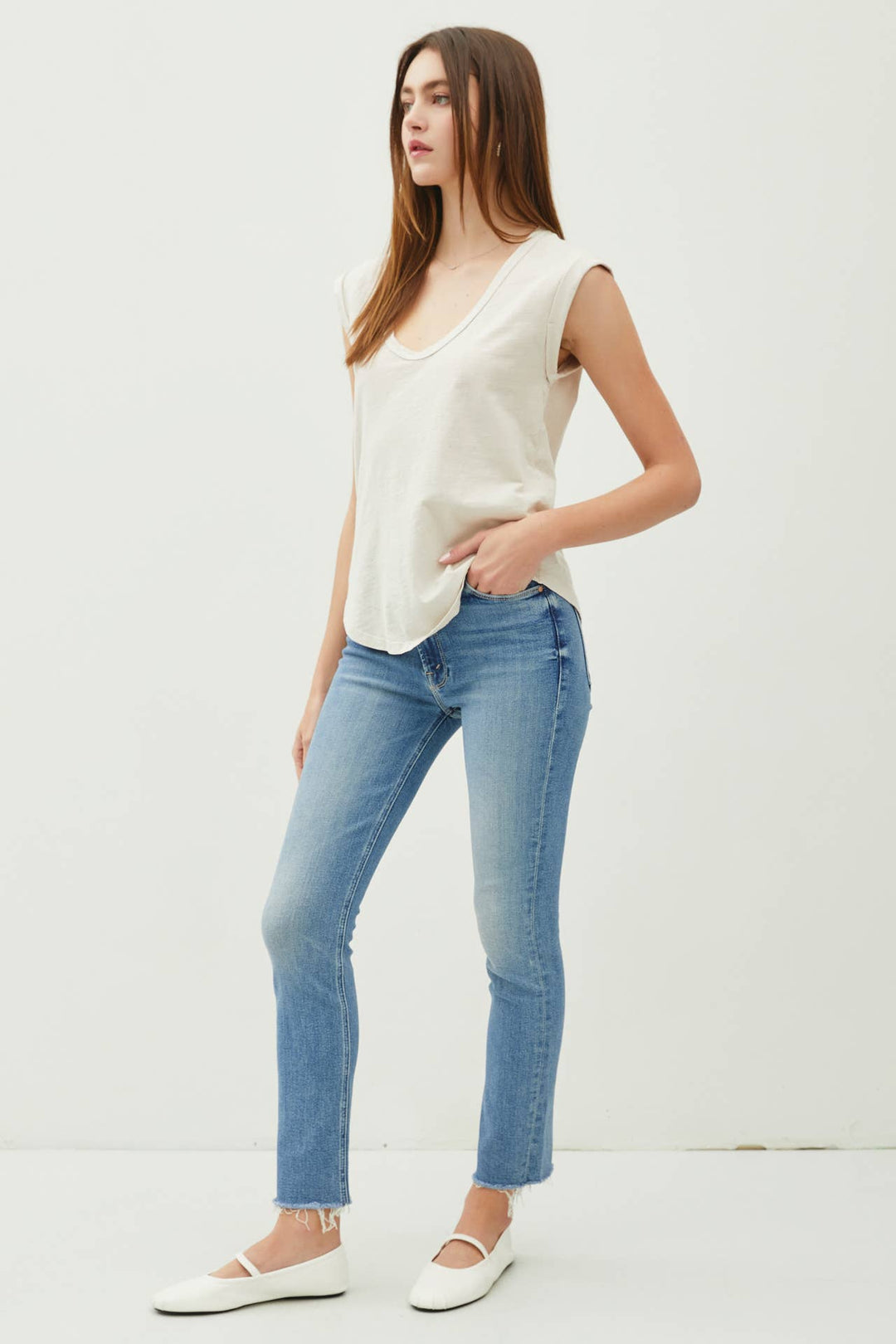 Be Cool | Basic Cap Sleeve Top