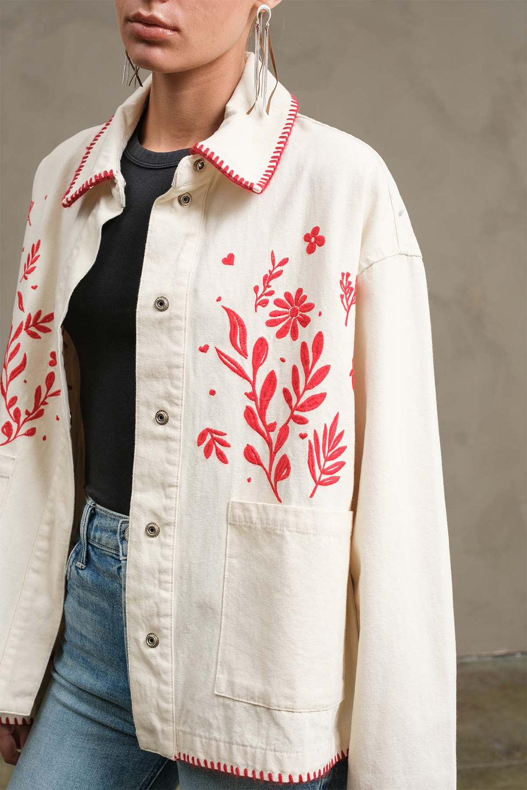 Raisonnel | Embroidered Folk Jacket