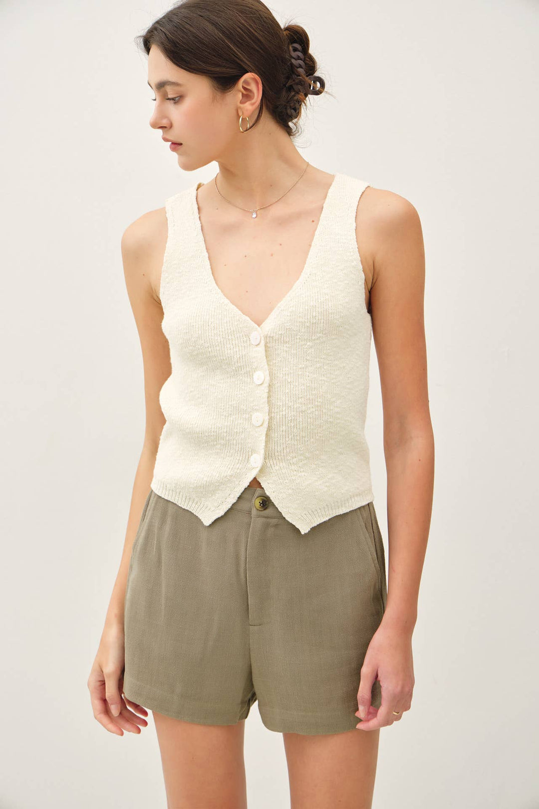 Be Cool | Classic Cut Cotton Slub Vest