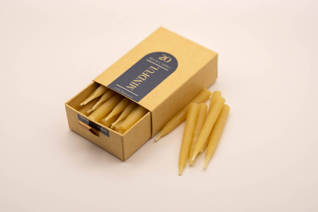 The Polite House | 20-Minute Beeswax Candles: Refill Box