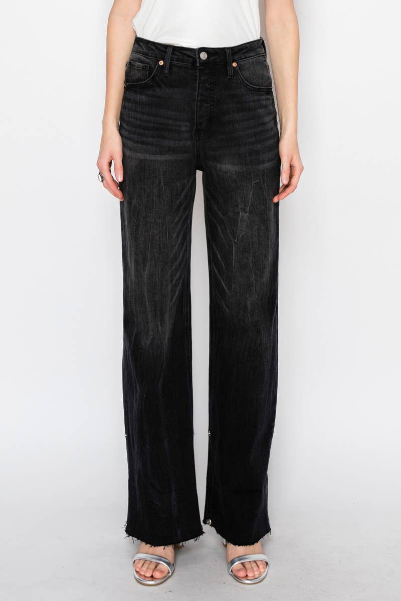 Artemis Vintage | High Rise A Line Jeans