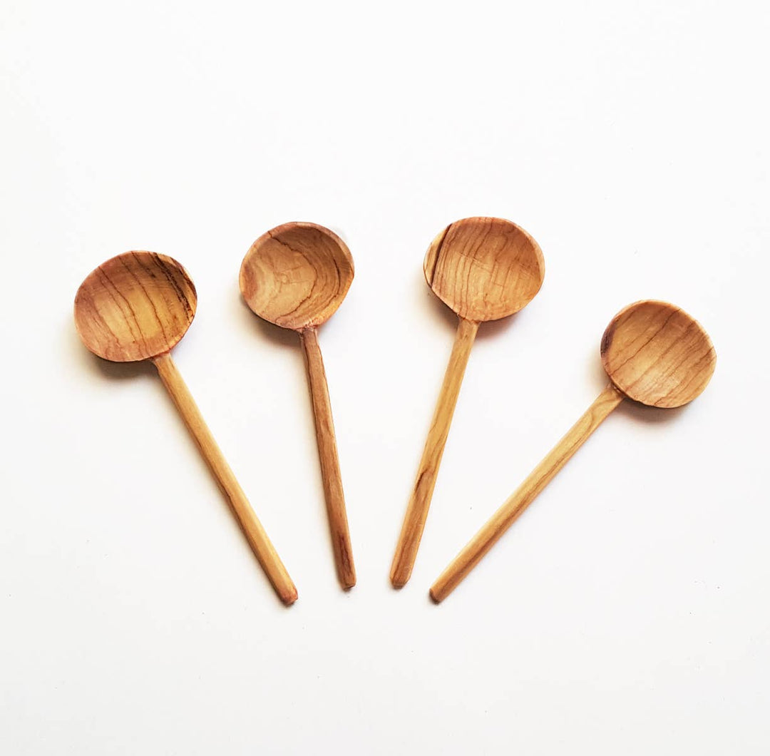 Creative Women | Olive Wood Coffee Spoons