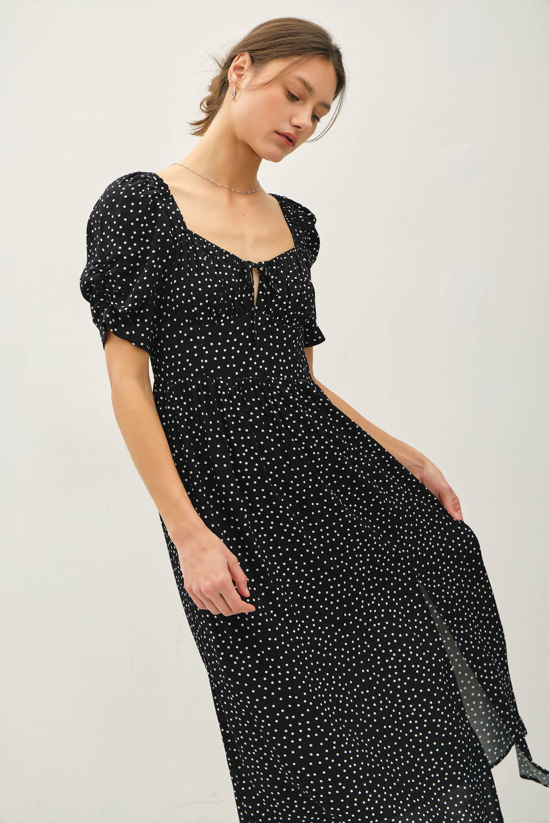 Be Cool | Polka dot Maxi Dress