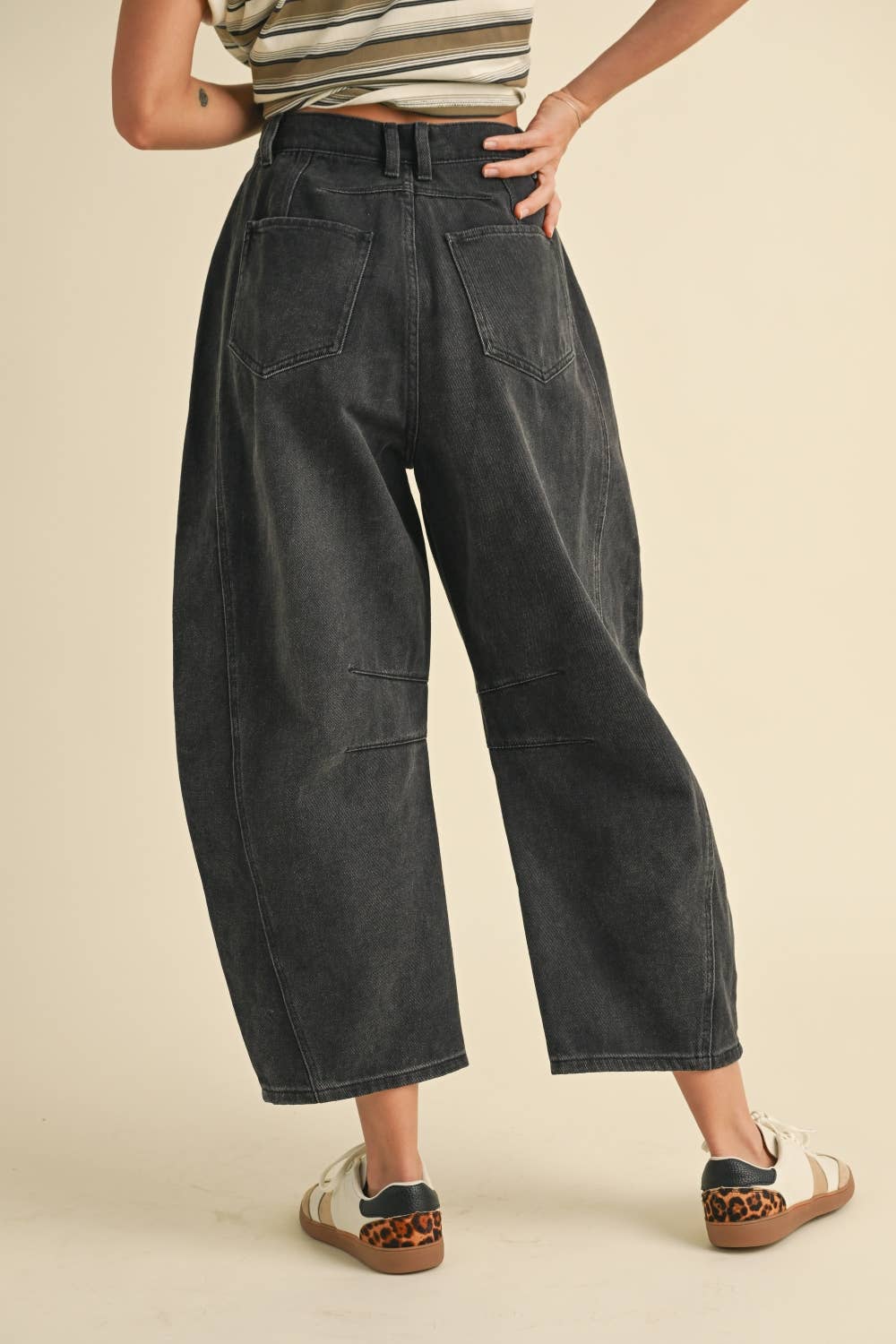 Miou Muse | Barrel Cotton Pants