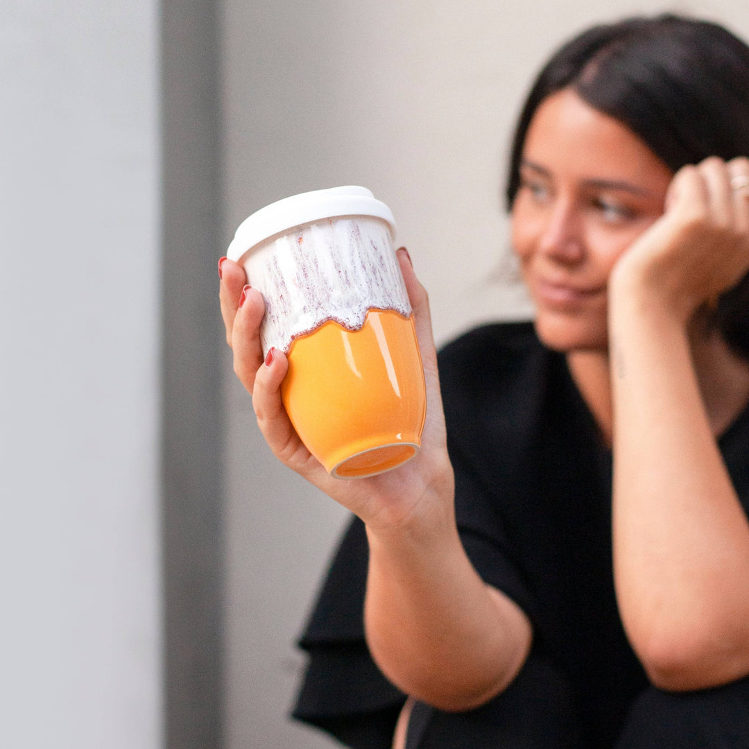 Nova Ceramics |  12oz Ceramic Travel Mug – Reusable & Stylish