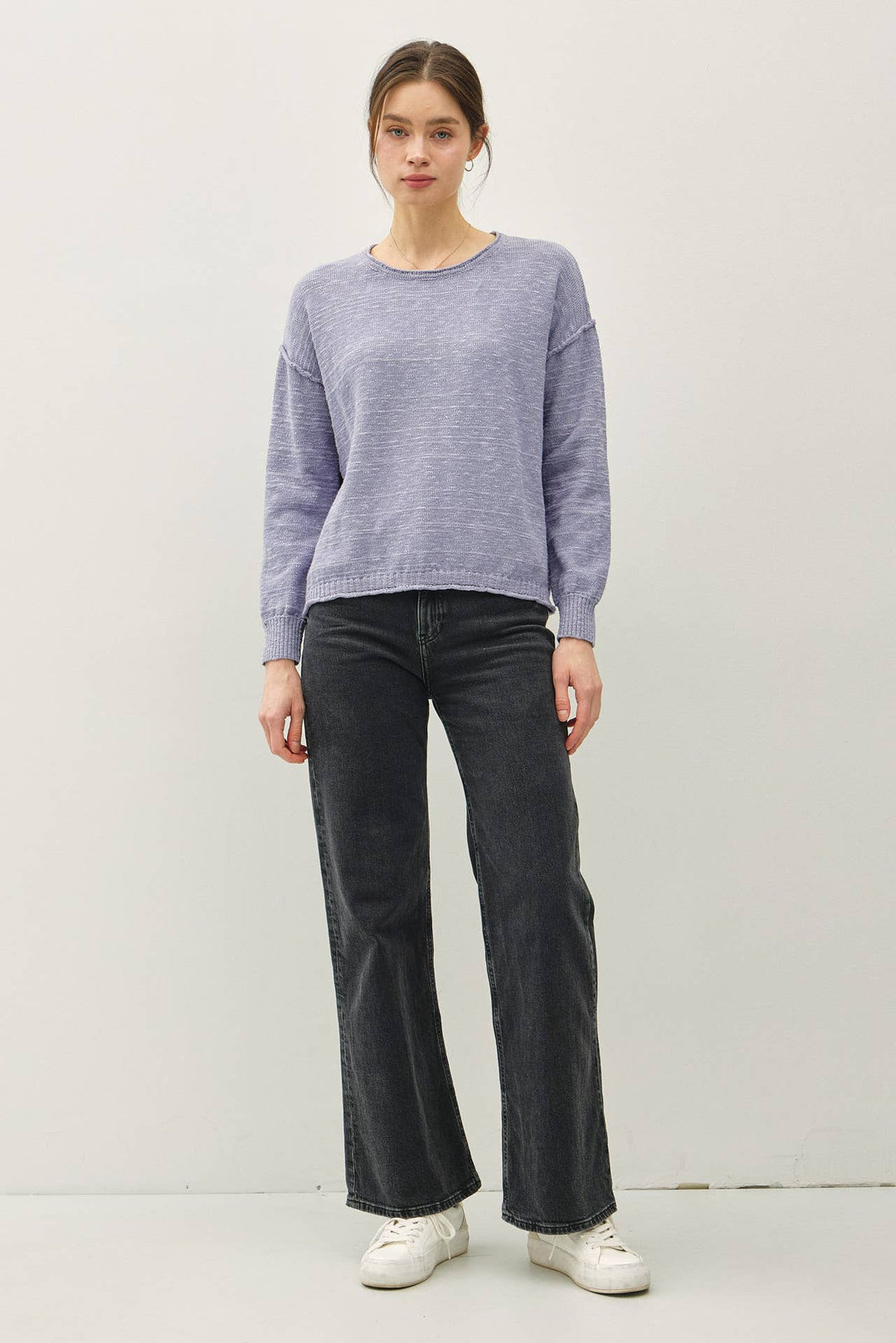 Be Cool | Drop Shoulder Pullover Sweater