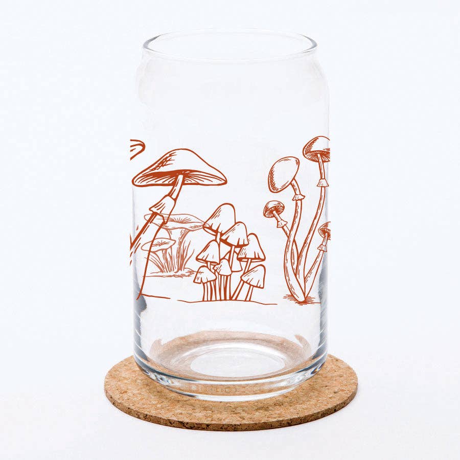 Counter Culture | Mushroom Beer Can Glass