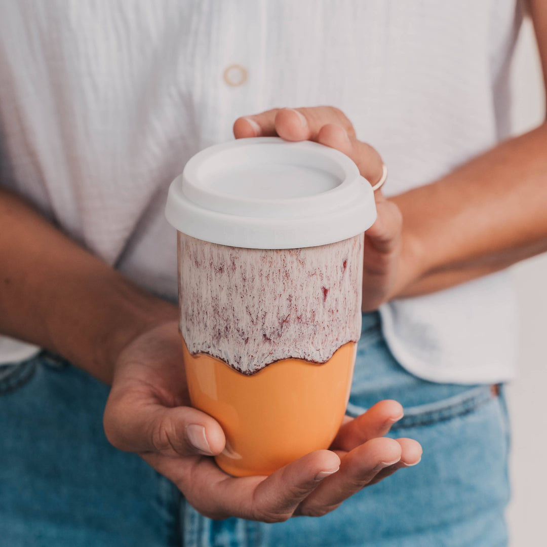 Nova Ceramics |  12oz Ceramic Travel Mug – Reusable & Stylish