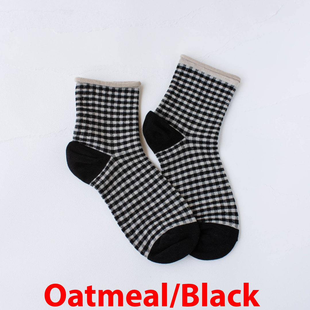 Tiepology | Picnic Mid Crew Socks