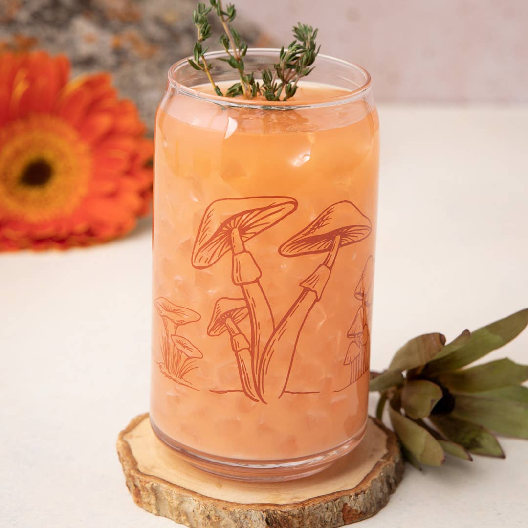Counter Culture | Mushroom Beer Can Glass