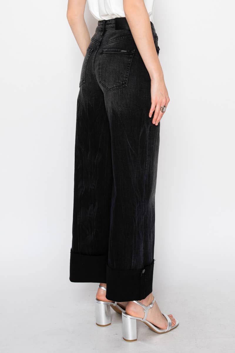 Artemis Vintage | High Rise A Line Jeans