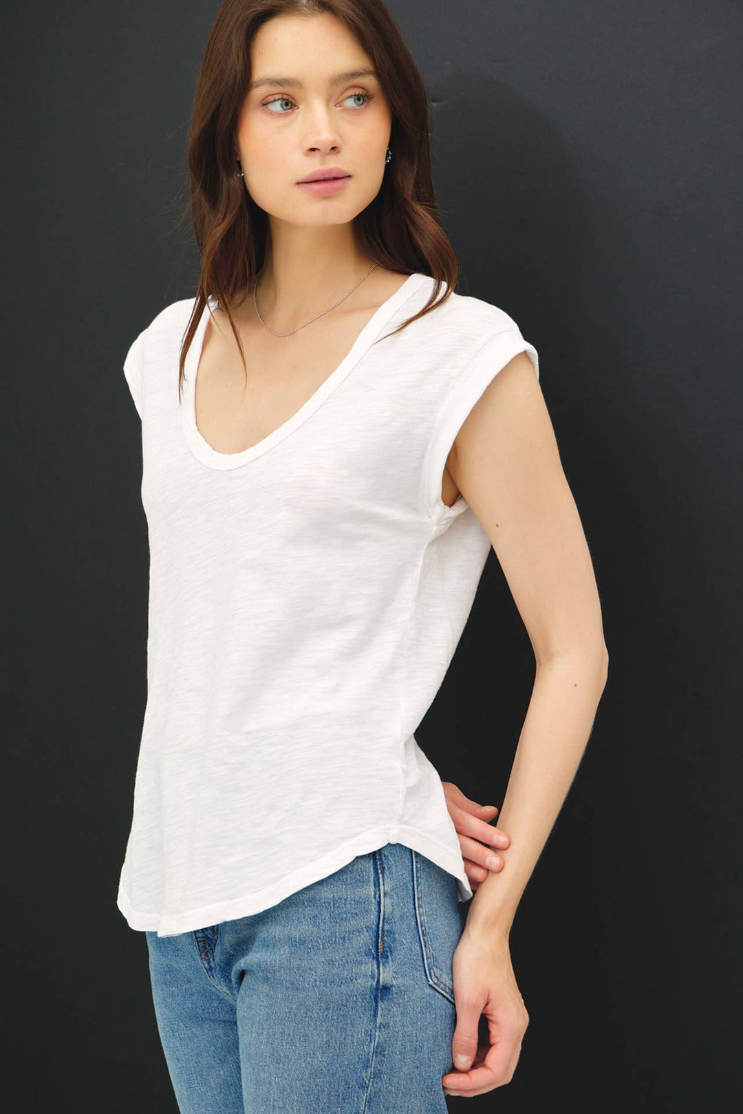 Be Cool | Basic Cap Sleeve Top