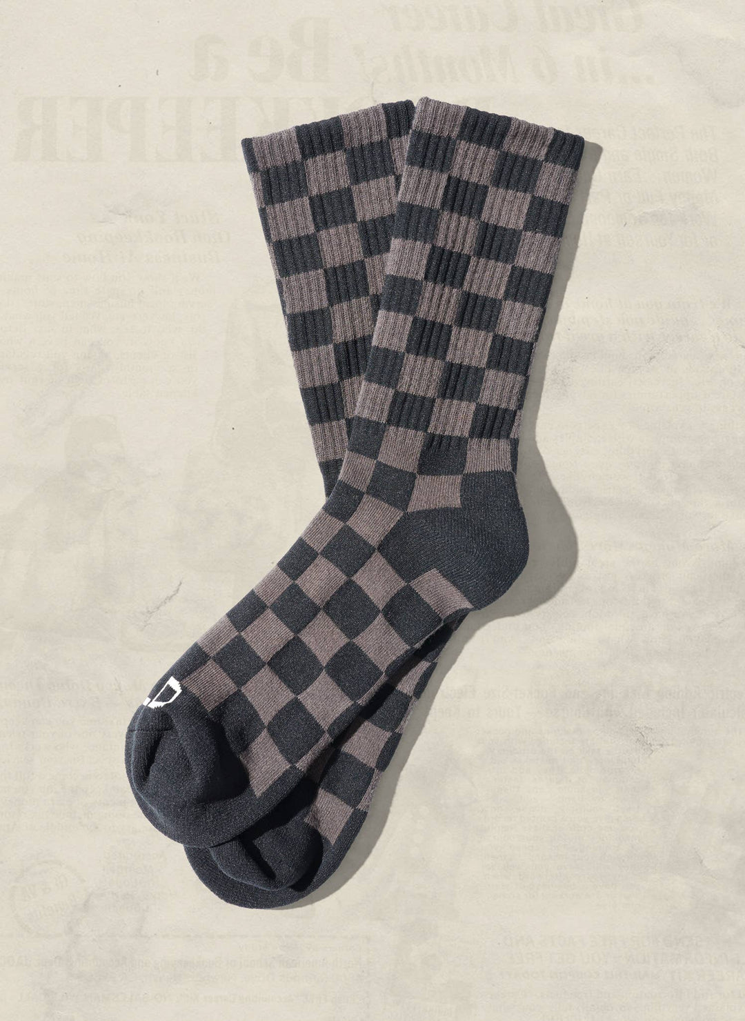 Weld Mfg. | Tonal Checkerboard Socks