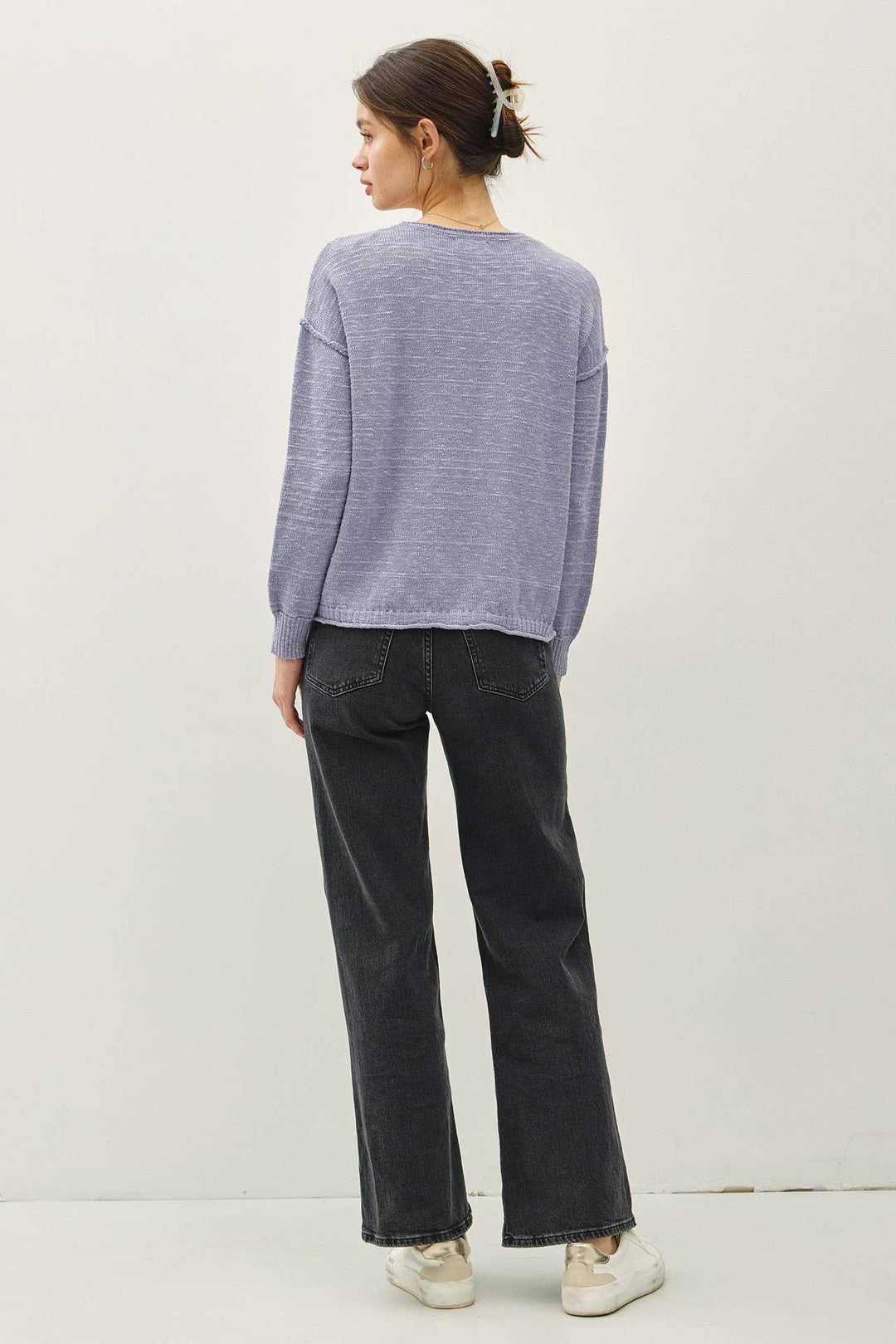 Be Cool | Drop Shoulder Pullover Sweater