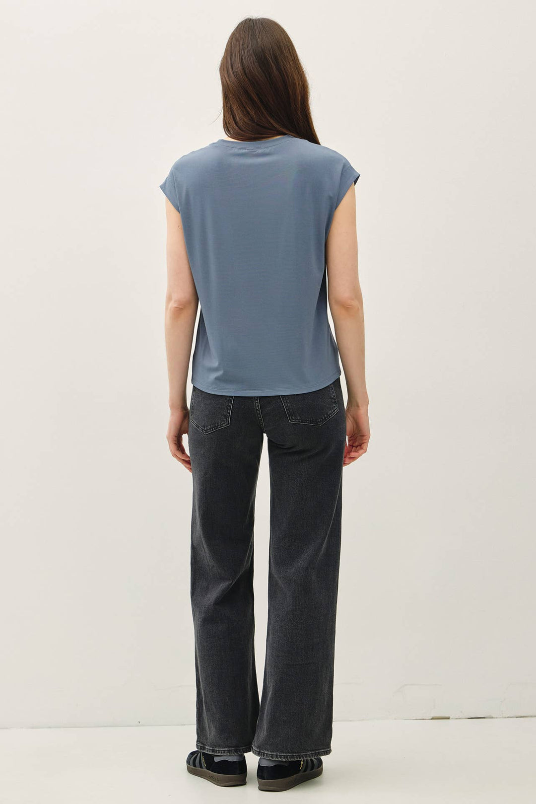 Be Cool | Bamboo Model Cap Sleeve Top