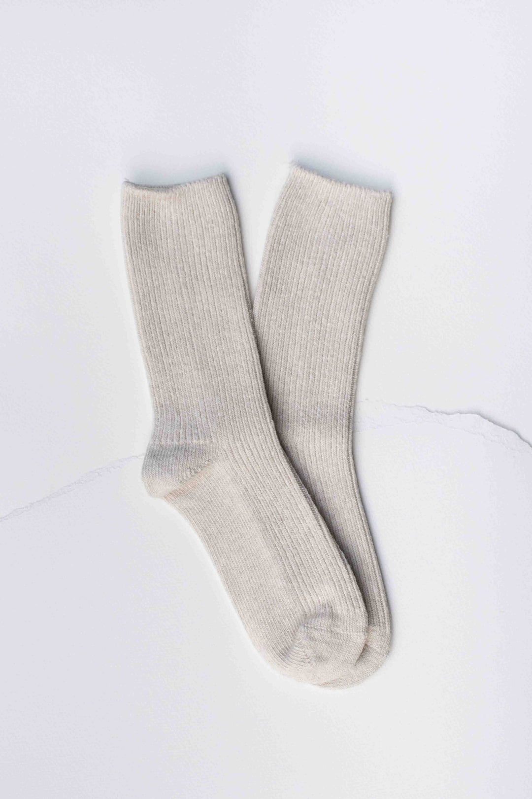 Tiepology | Cozy Ribbed Cotton Blend Socks
