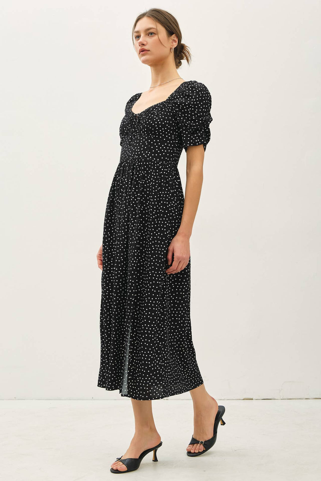 Be Cool | Polka dot Maxi Dress